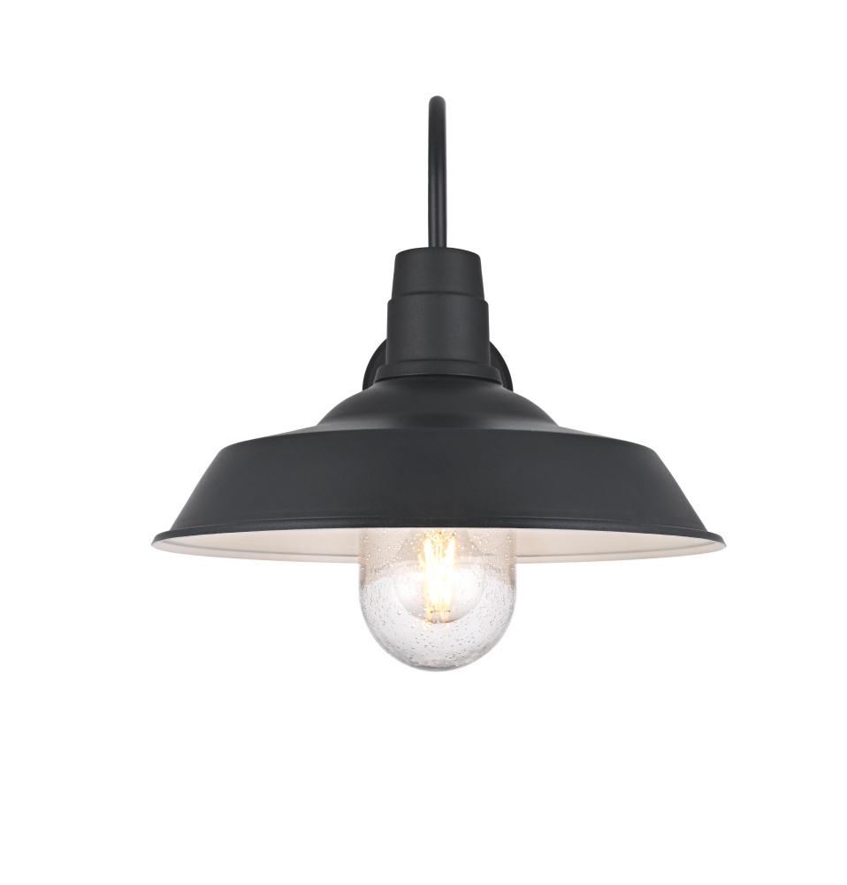 Wall Sconce W14.0" E20.9" H15.2" Black