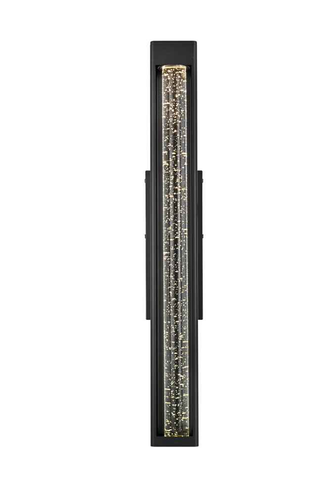 Wall Sconce W4.7"xD4.8"xH32" Lt1/LED/11W Black