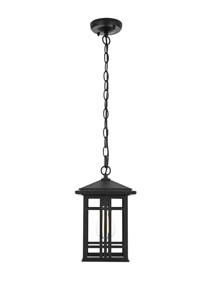 Harley 12 inch Outdoor Pendant in Black