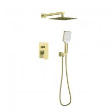 Elegant FAS-9003BGD - Shower Room Faucet 19-7/64" × 78" brushed gold