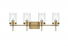 Elegant LD7319W32SG - Taryin 32 inch Wall Sconce in Satin Gold