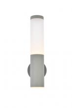 Elegant LDOD4020S - LED Wall Sconce W4.5''E4.5''H16'' Silver