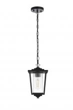 Elegant OD305H13BK - Outdoor Hanging L6.5" H12.5" E6.5" L1 Black