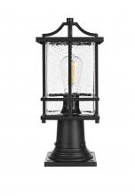 Elegant OD312P16BK - Outdoor Pole Light L7" H16" E7" L1 Black