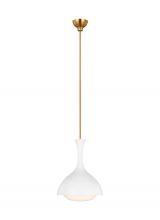 Visual Comfort & Co. Studio Collection AEP1011BBSMWT - Lucerne One Light Small Pendant