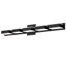 Dainolite VLD-215-5W-MB - 5 Light LED Wall Vanity, Matte Black Finish