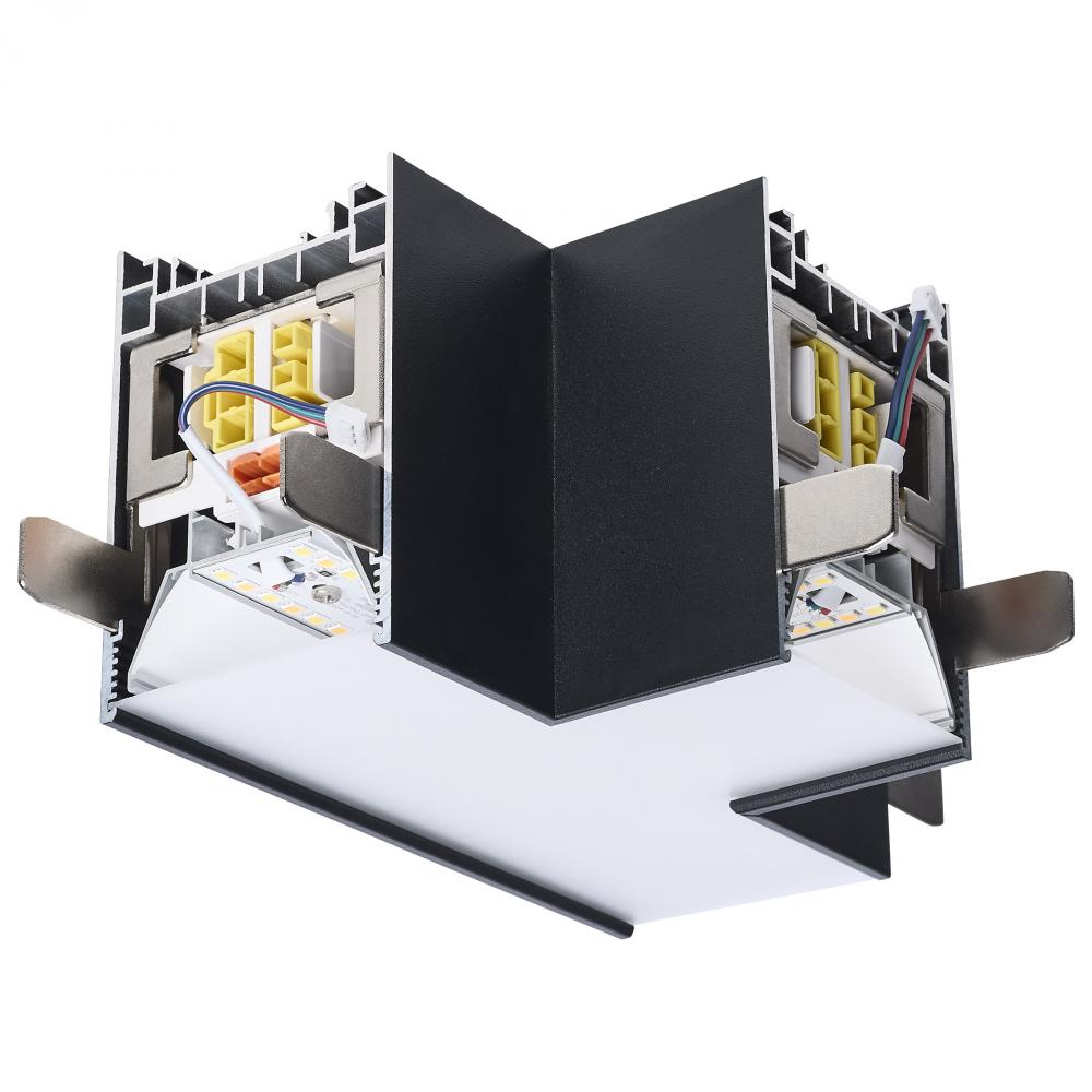 Momentum; T-Connector for LED Linear System; Black Finish