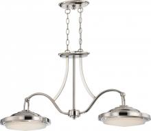 Nuvo 62/177 - Sawyer - (2) LED Island Pendant