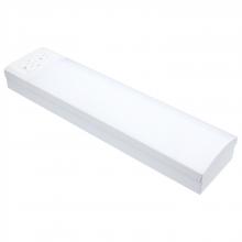 Nuvo 62/700 - 14 Watt 18 Inch LED Ceiling Wrap; Dual GFCI; 27K/30K/35K/40K/50K CCT Selectable; White Finish