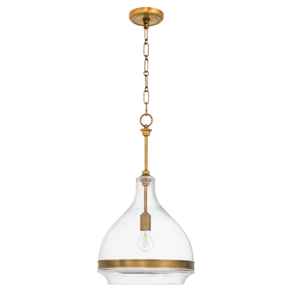 TILBROOK 14" 1LT PENDANT - BRB