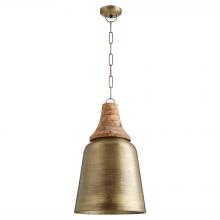 Quorum 83-75 - Artisan Bell/Wood - ARB