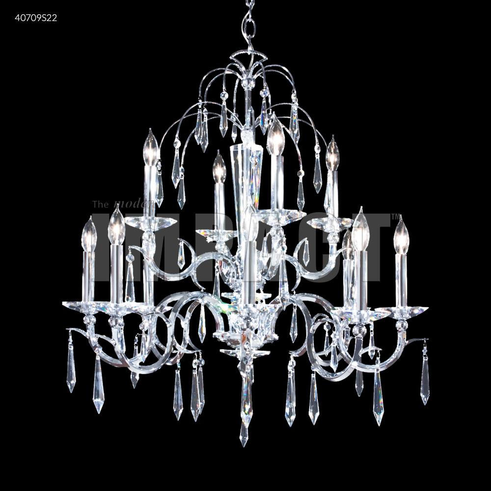 Contemporary 12 Arm Chandelier