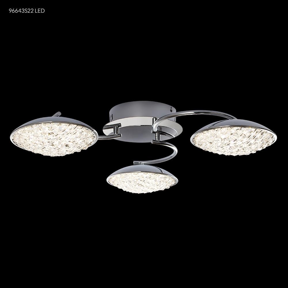 LED Contemporary 1 Light Crystal Chand