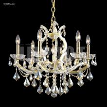 James R Moder 40256GL2GT - Maria Theresa 6 Arm Chandelier