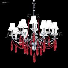 James R Moder 96009S22-71 - Tassel Collection 12 Arm Chandelier