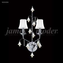 James R Moder 96321AG2BE - Murano Collection 2 Arm Wall Sconce