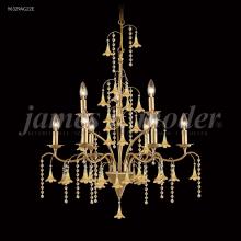 James R Moder 96329S2MW - Murano Collection 9 Arm Chandelier