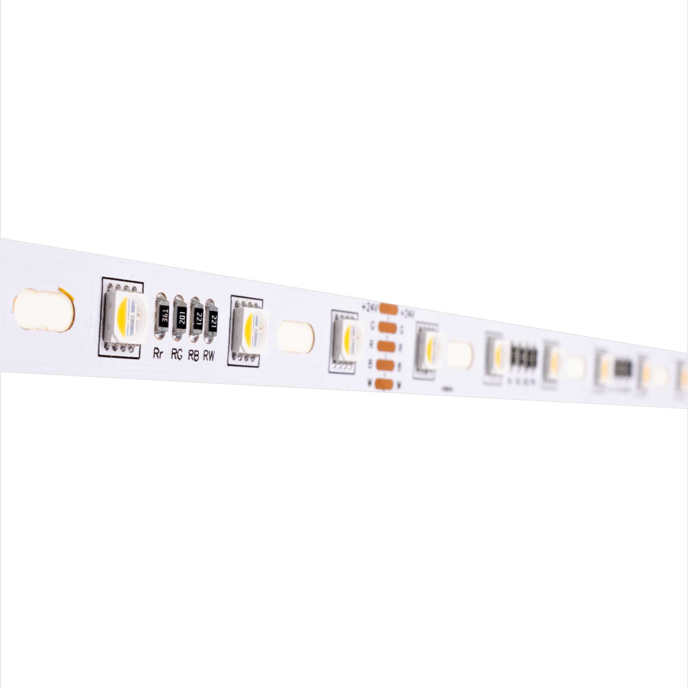 SQUIGGLY RGBW LED Tape Light, 24V, RGBW, 16.4 ft.