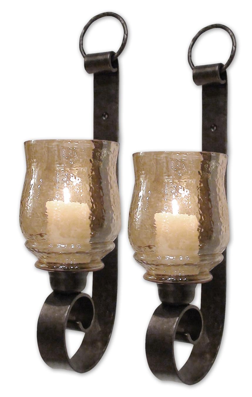Uttermost Joselyn Small Wall Sconces, Set/2