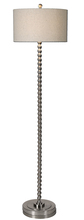 Uttermost 28640-1 - Uttermost Sherise Beaded Nickel Floor Lamp
