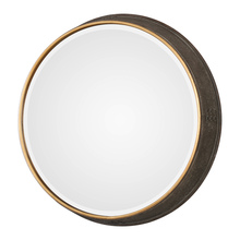 Uttermost 09372 - Uttermost Sturdivant Antiqued Gold Round Mirror