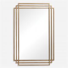 Uttermost 09688 - Uttermost Amherst Brushed Gold Mirror