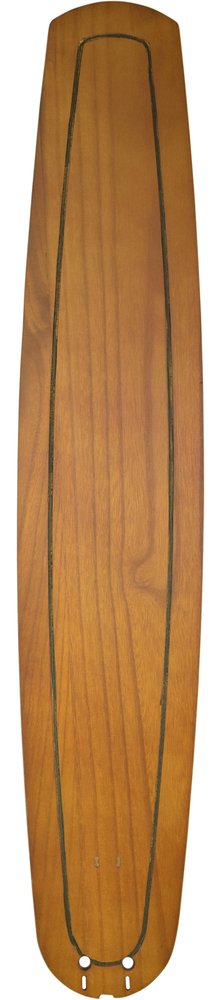 36" LARGE CARVED WOOD BLADE: CHERRY