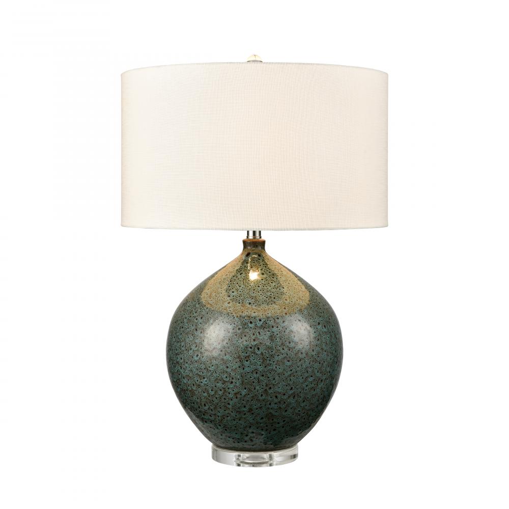 Gardner 28'' High 1-Light Table Lamp - Green Glaze