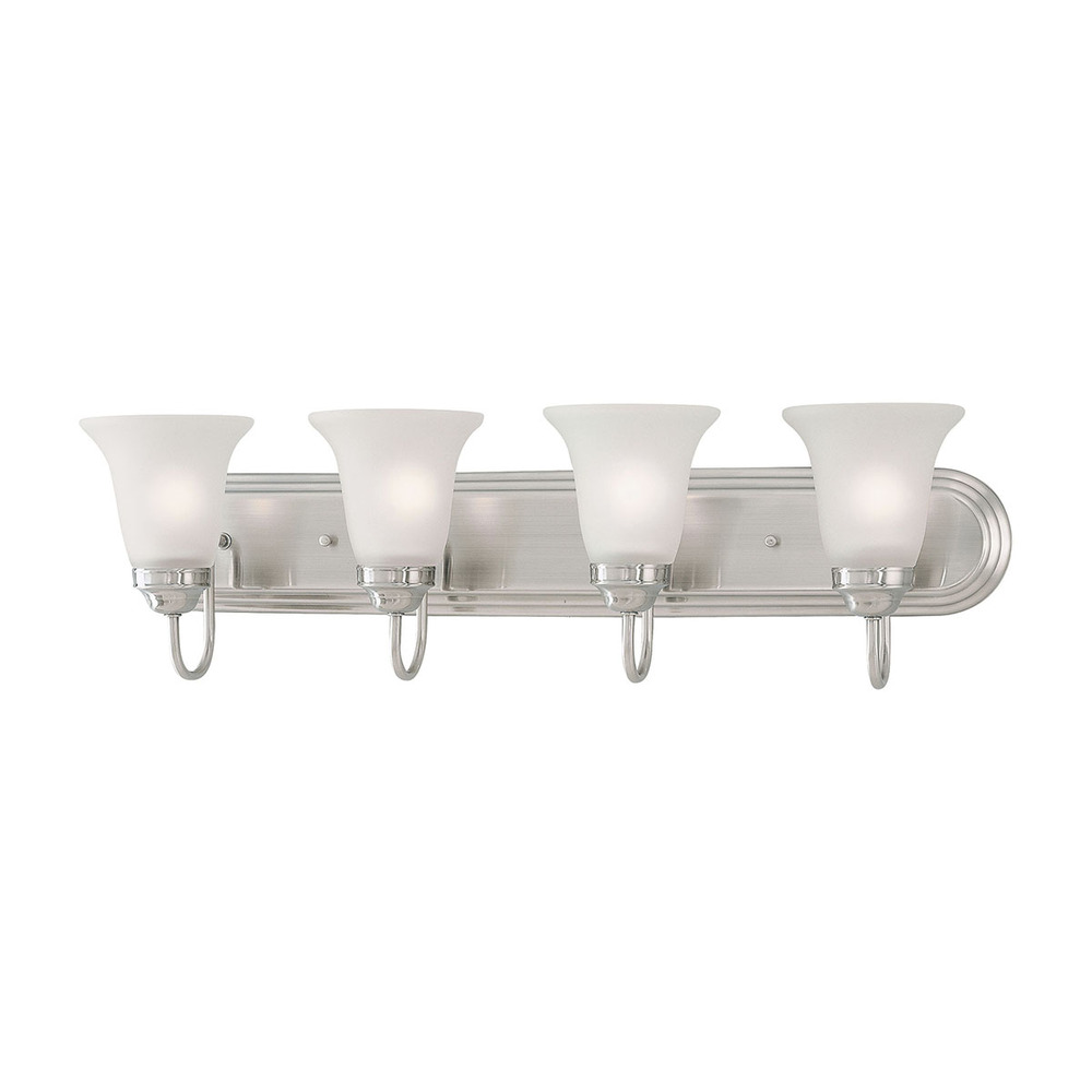 Thomas - Whitmore 30'' Wide 4-Light Vanity Light - Satin Pewter