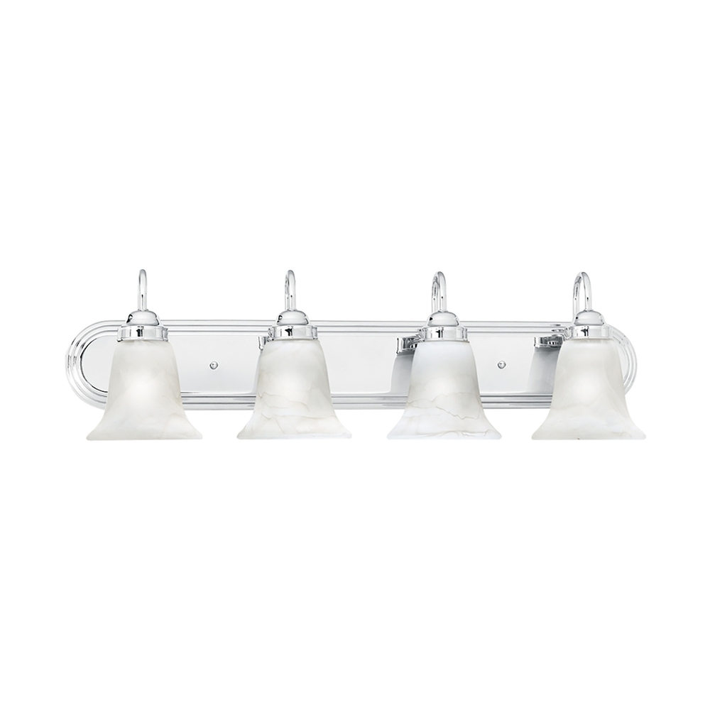 Thomas - Homestead 30'' Wide 4-Light Vanity Light - Chrome