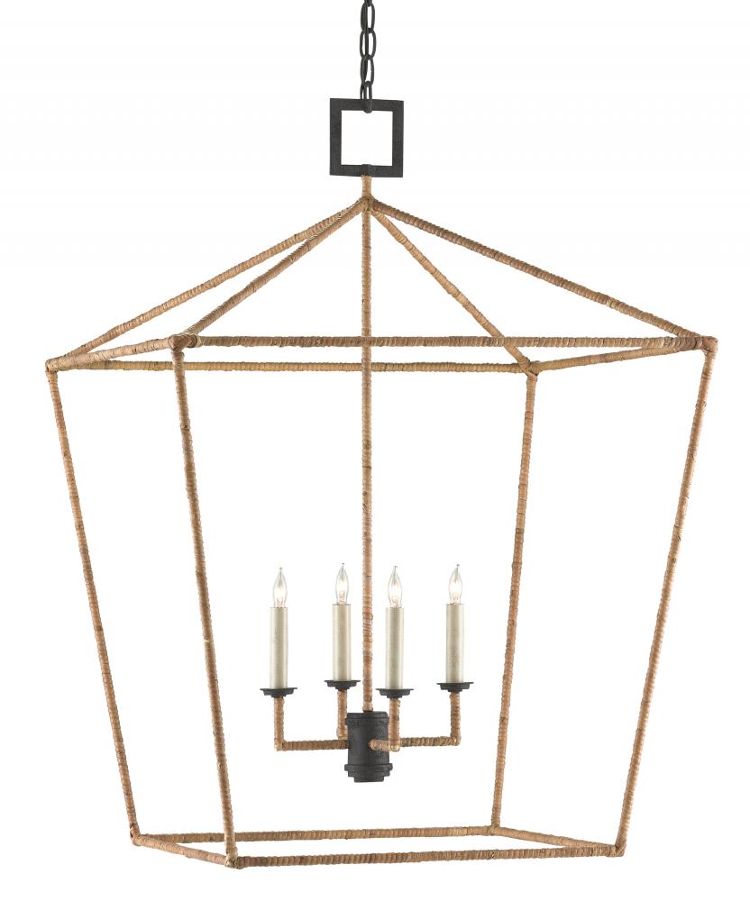 Denison Large Rattan Lantern