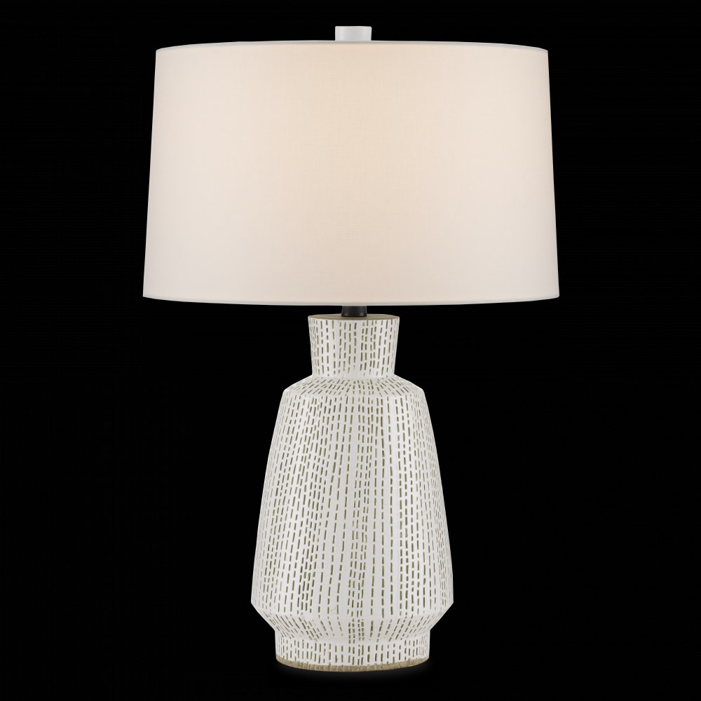 Dash White Table Lamp