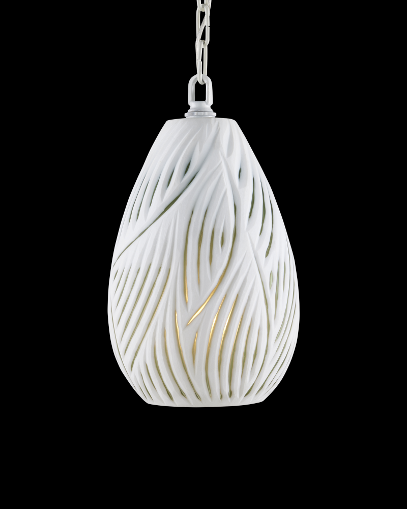 Midori White Pendant