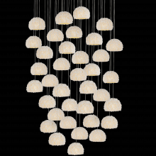 Currey 9000-1183 - Virtu 36-Light Round Multi-Drop Pendant