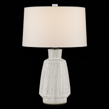 Currey 6000-0848 - Dash White Table Lamp