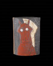 Currey 1200-0878 - Artistic Horse Medium Vase