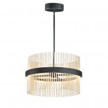 ET2 E34255-BKSBR - Chimes 5CCT-Single Pendant