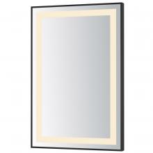 ET2 E42092-BK - Framed-LED Mirror