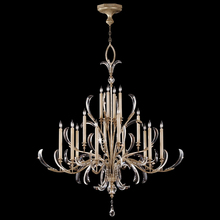 Fine Art Handcrafted Lighting 739640ST - Beveled Arcs 58" Round Chandelier